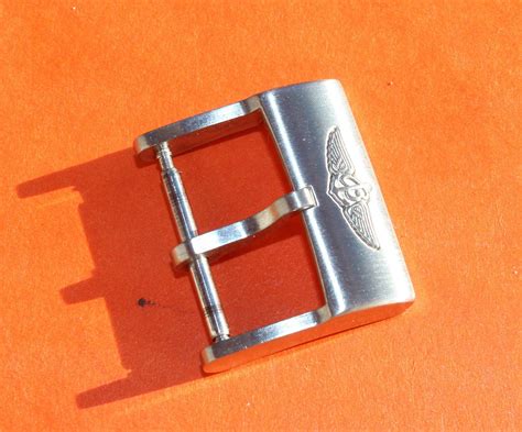 vintage 18mm breitling pin buckle|Breitling 18mm Wristwatch Bands for sale .